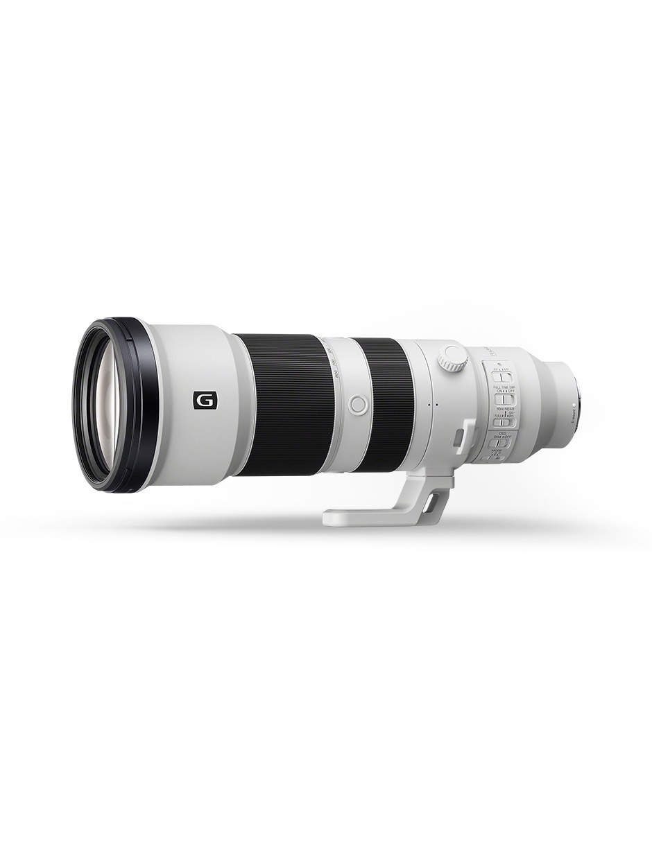 Lente zoom telefoto modelo sel400800g 105 mm f / 8 para cámara sony