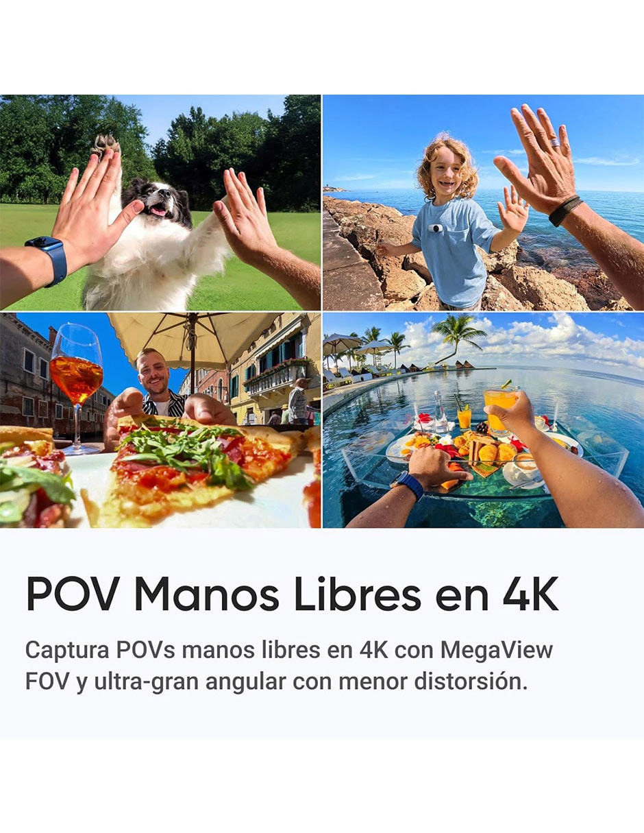 Cámara de acción Go 3S Standard Bundle Go 3S Standard Edition 4K/UHD 4
