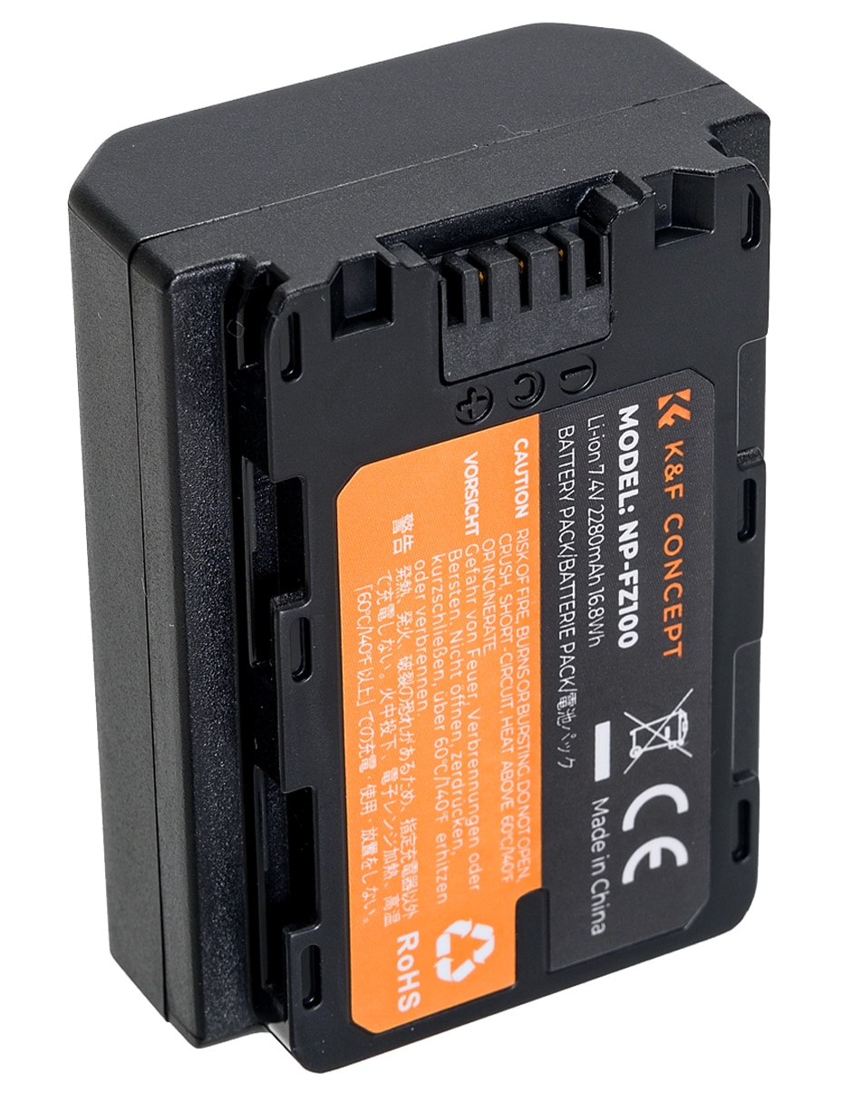 Batería recargable 2280mAh Tipo NP-FZ100 2