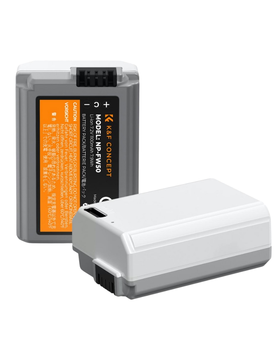Batería recargable para cámara 1100mAh Tipo NP-FW50 3