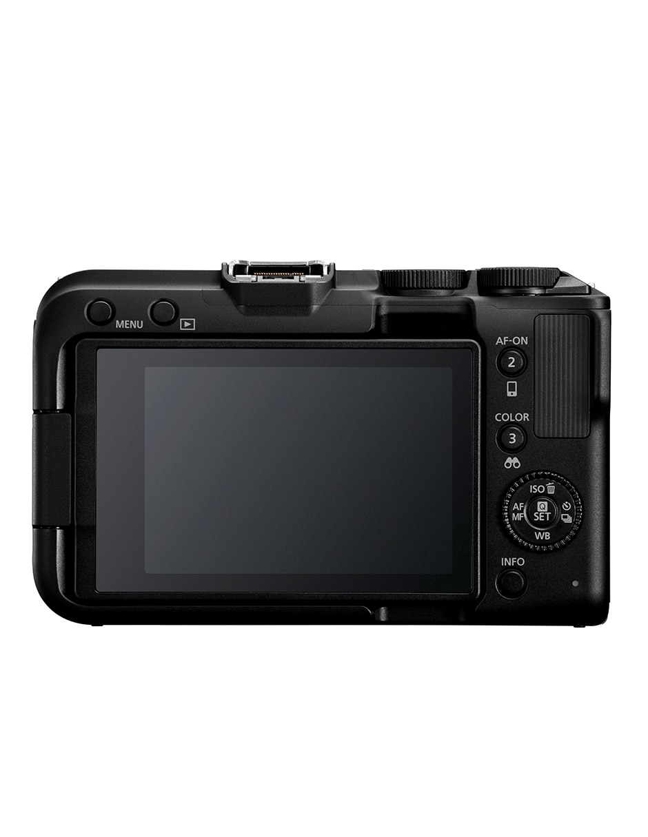 Kit cámara sin espejo y accesorios modelo 6895C013AA con lente zoom f / 4 3