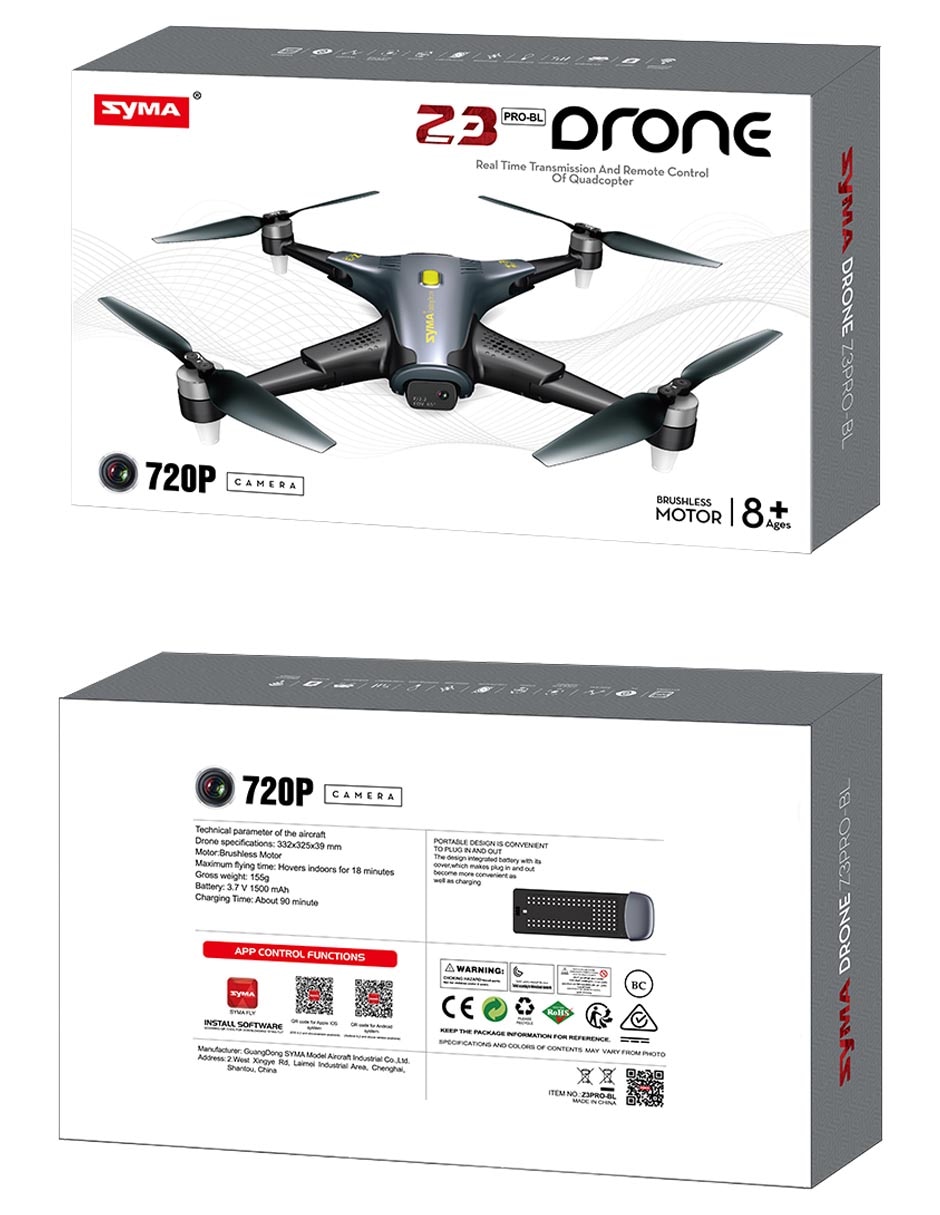Dron Z3PRO-BL 20 - 48 MP 6