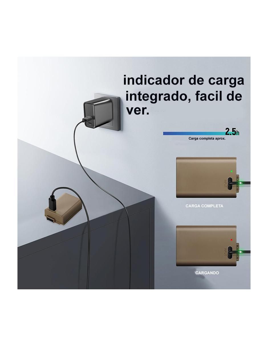 Batería recargable 1250 mAh ten-el25 2