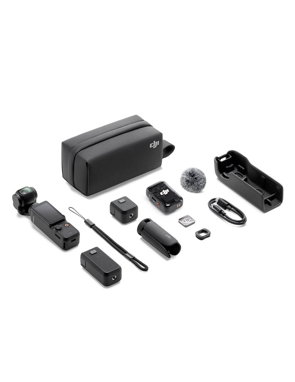 Cámara de acción Osmo Pocket 3 Creator Combo 4K/UHD 7