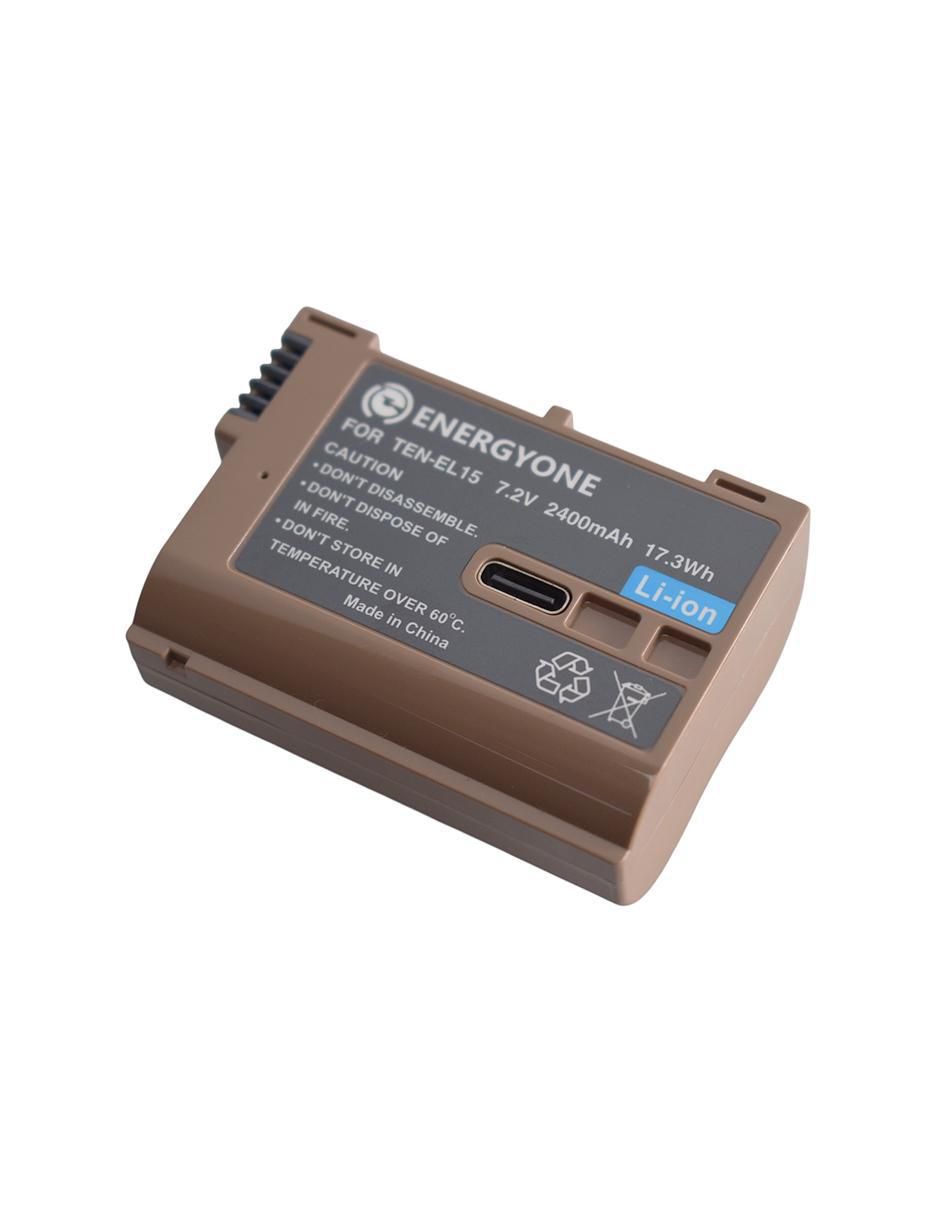 Batería recargable para cámara 2400 mAh TEN-EL15 Batería recargable para cámara 2400 mAh TEN-EL15