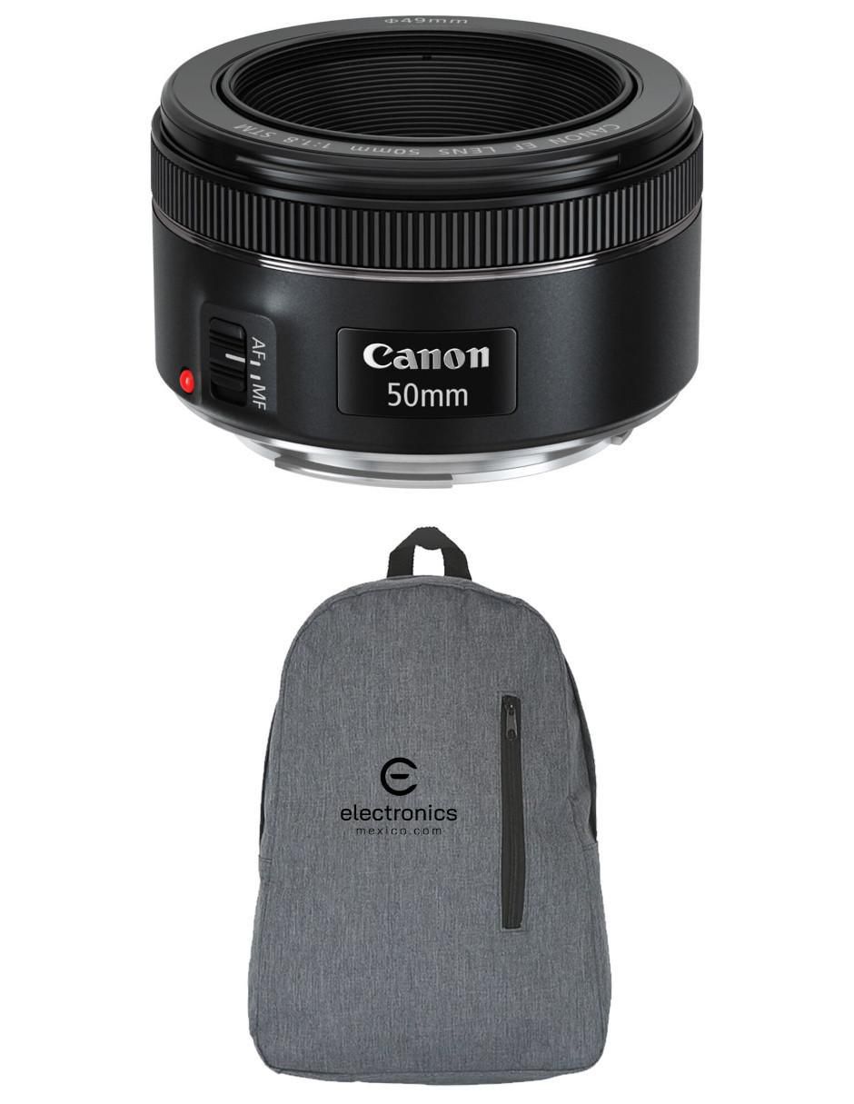 Lente estándar modelo ef50mm mochila 49 mm f / 1.8 para cámara canon serie eos r Lente estándar modelo ef50mm mochila 49 mm f / 1.8 para cámara canon serie eos r