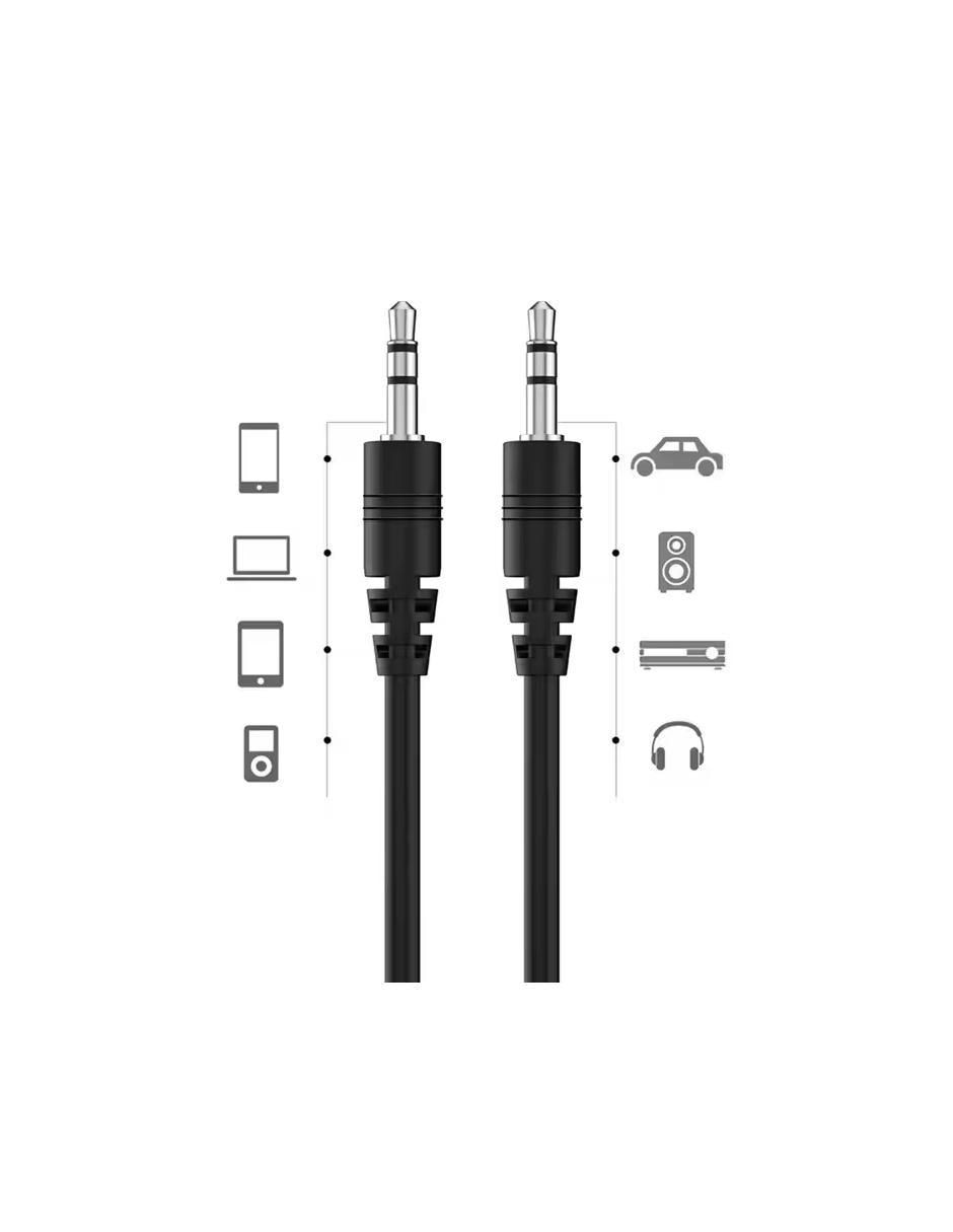 Cable auxiliar 3.5 mm de 7.5 m 2