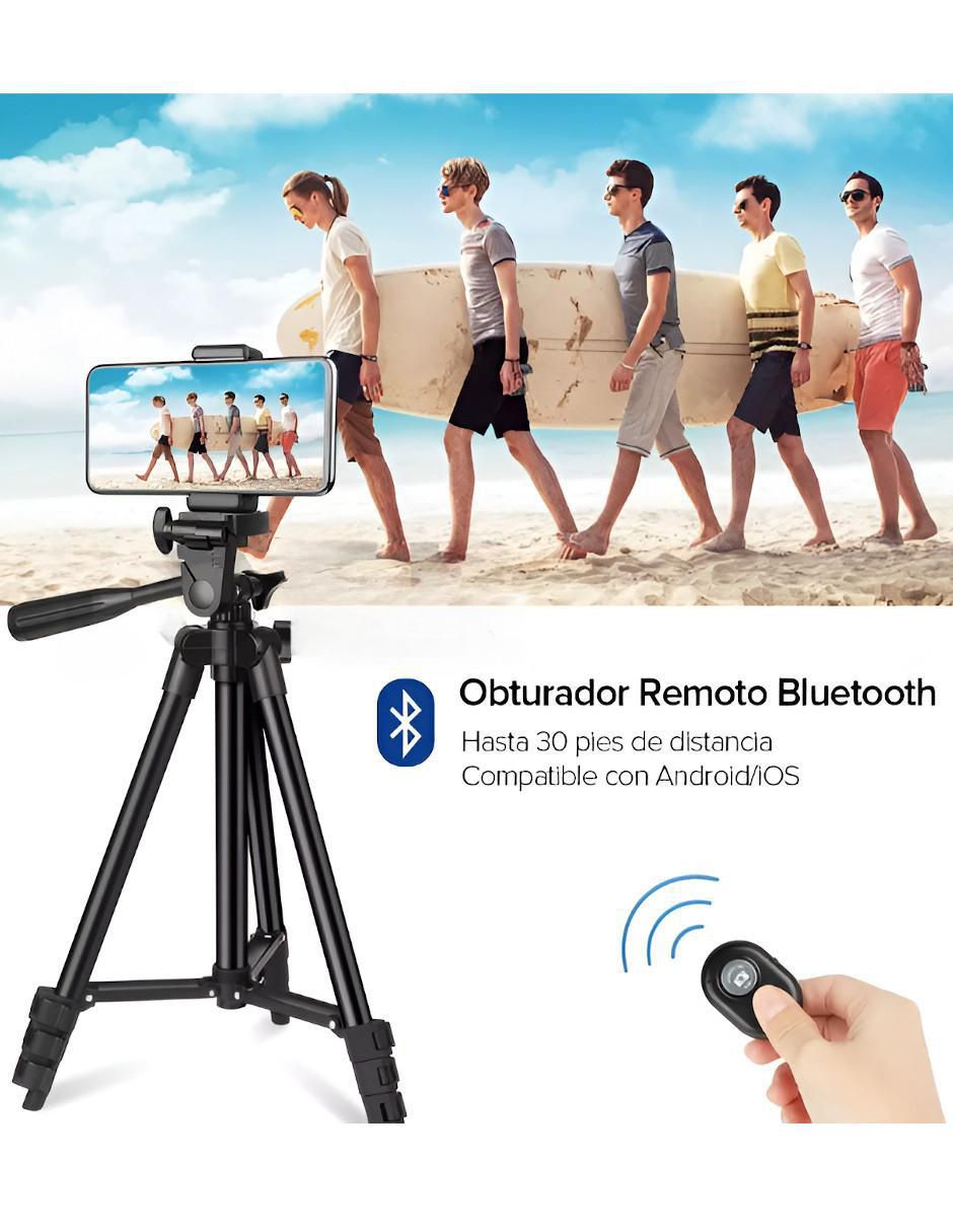 Tripie de aluminio para cámaras y celulares 4
