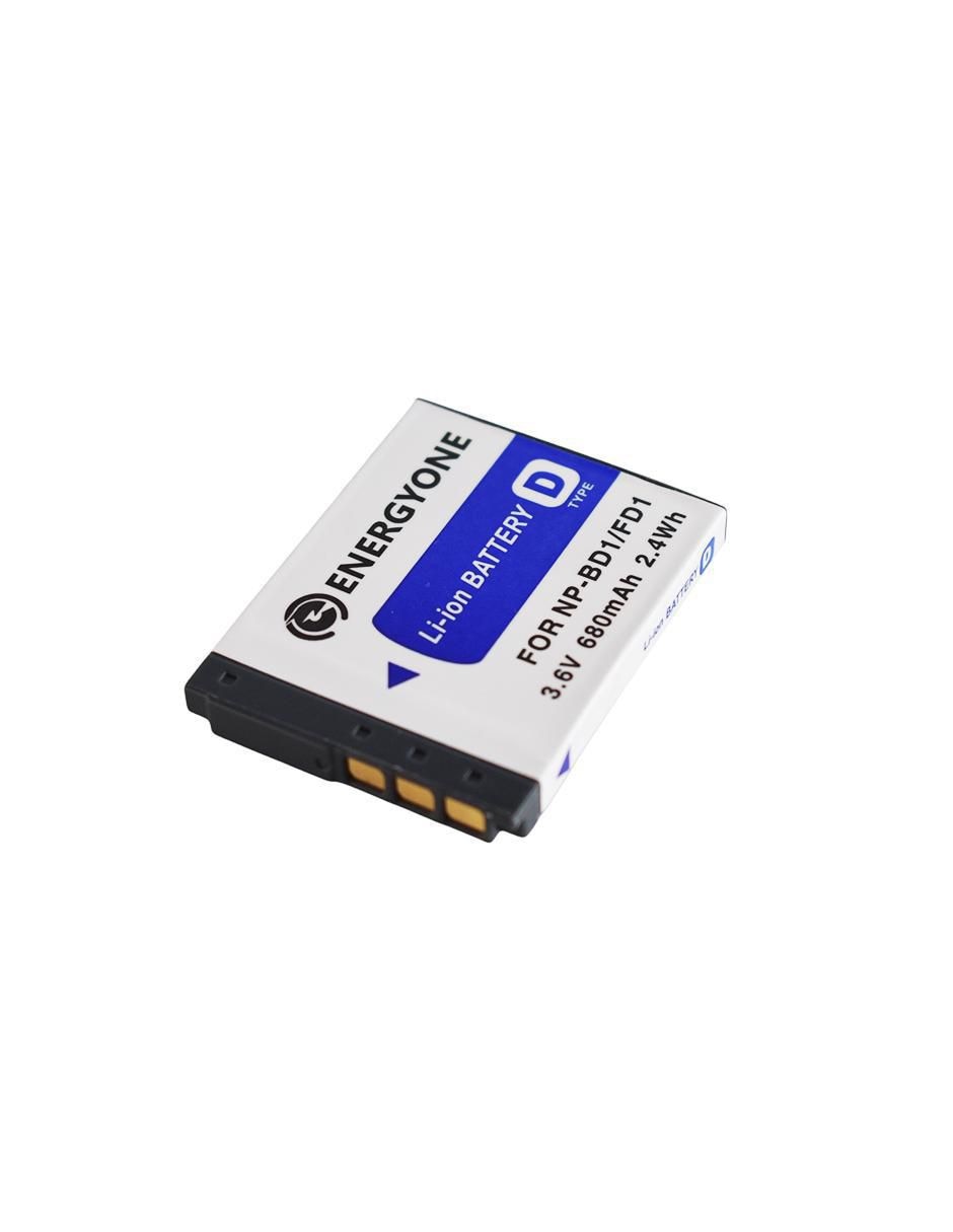 Batería recargable 600 mAh e1-bd1 / np-bd1