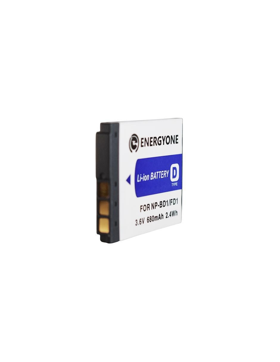 Batería recargable 600 mAh e1-bd1 / np-bd1 2
