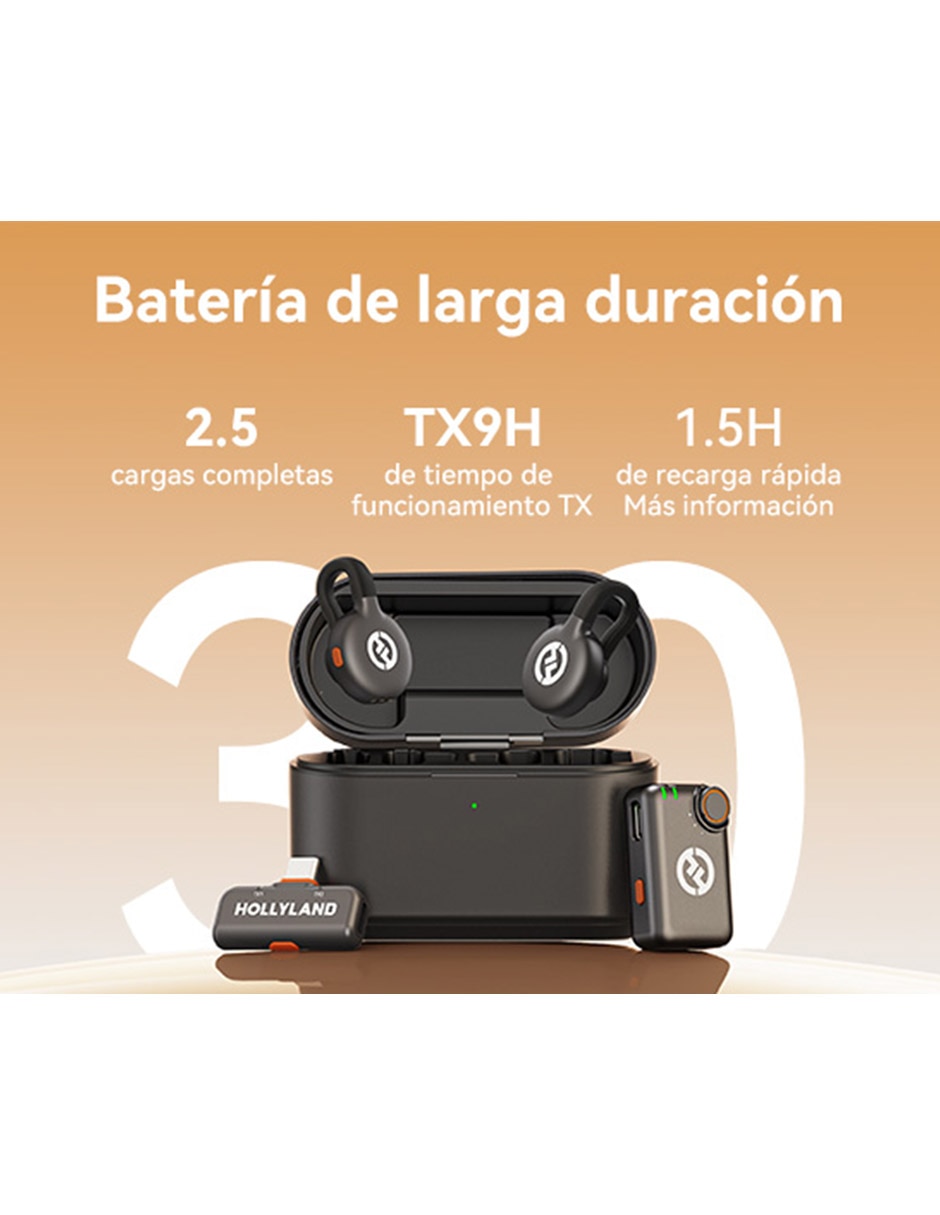 Micrófono Hollyland Lark M2S inalámbrica 14