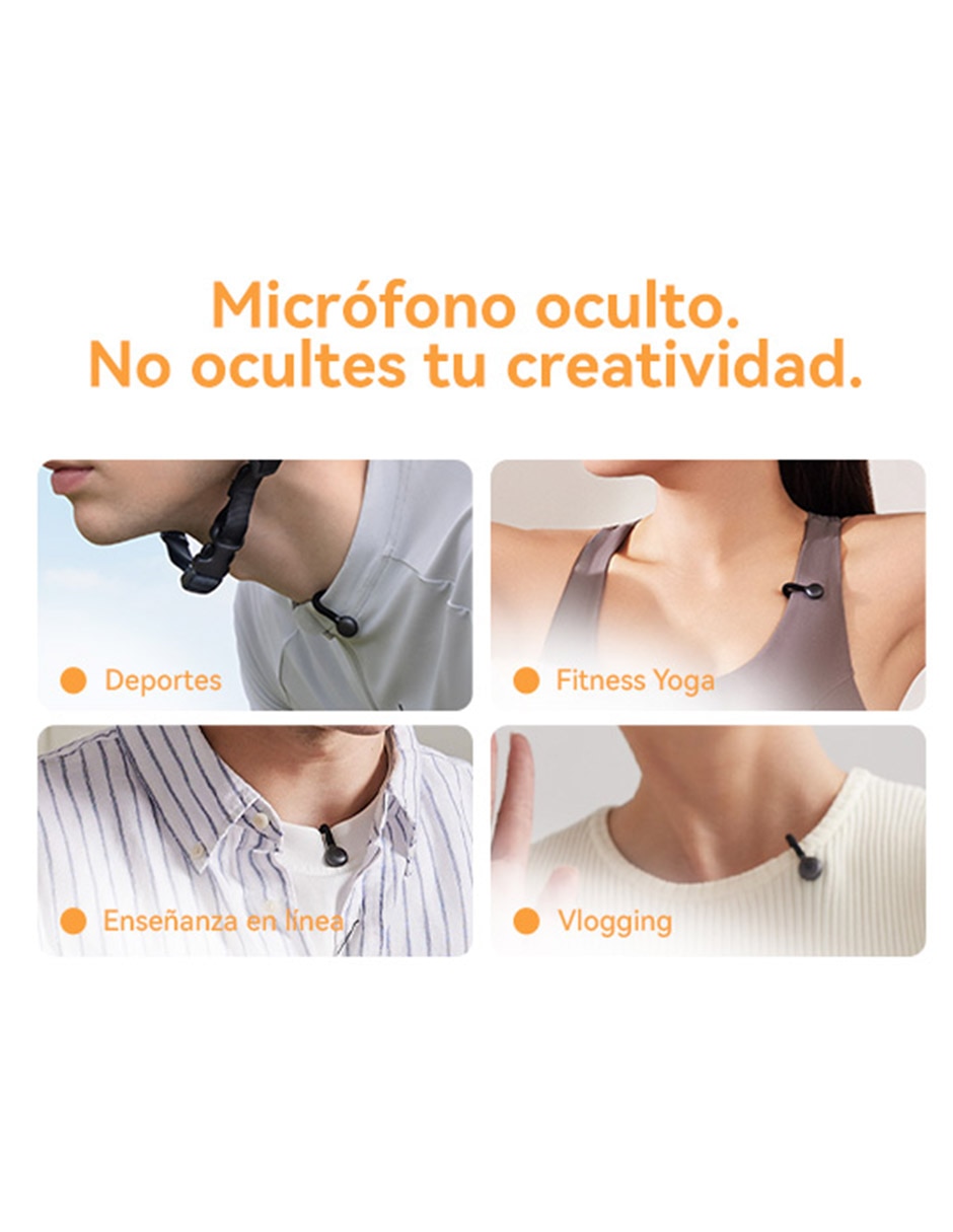 Micrófono Hollyland Lark M2S inalámbrica 4