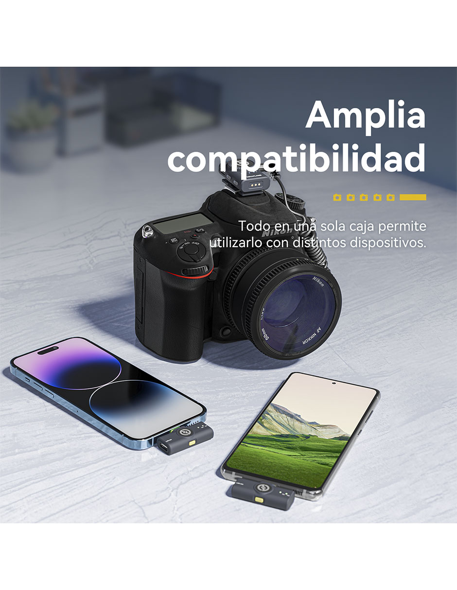Micrófono Lark M2 inalámbrica 7