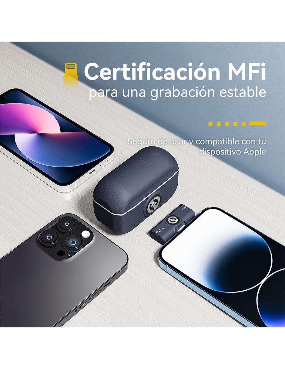 Micrófono Lark M2 inalámbrica 8