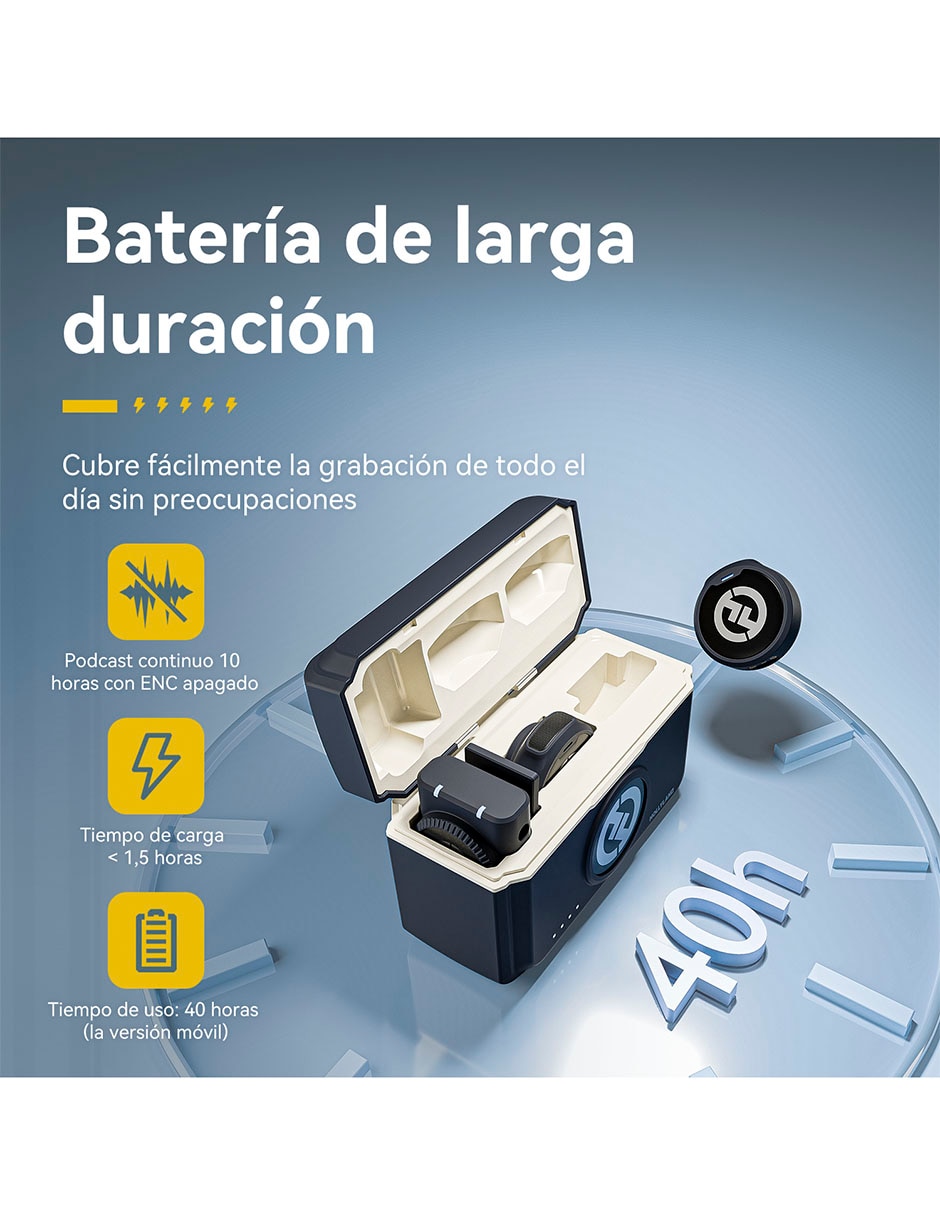 Micrófono Lark M2 inalámbrica 10