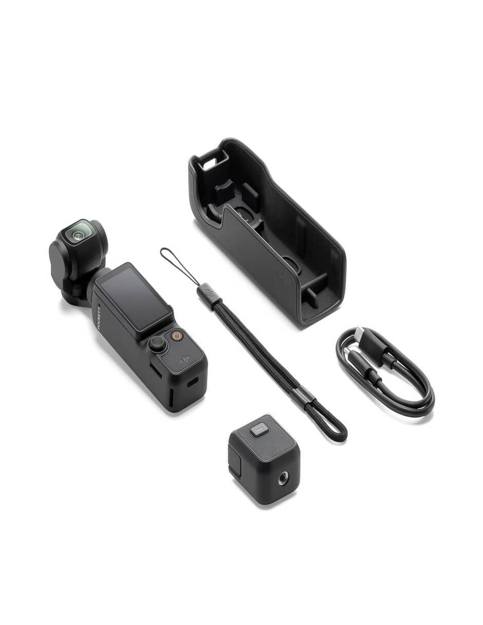 Cámara deportiva Osmo Pocket 3 apertura fija f/2.0 4K/UHD 7