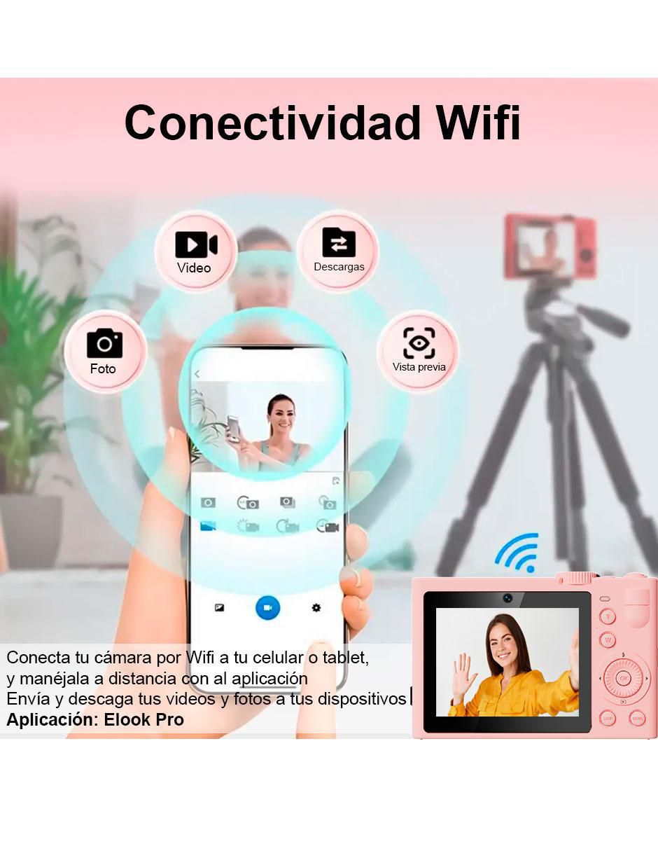 Cámara compacta básica modelo VD-F3L-R 64 megapíxeles 2