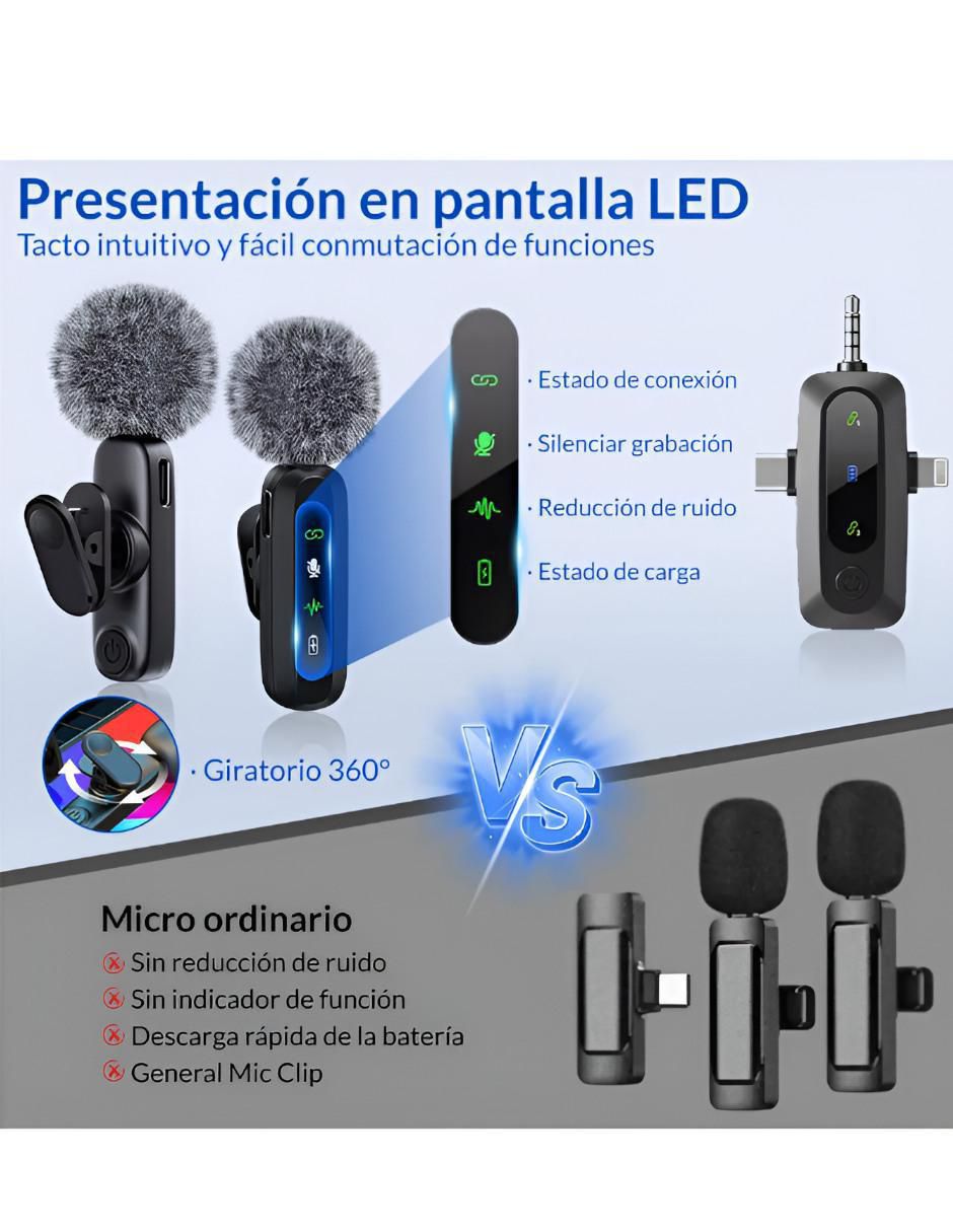Micrófono portátil alámbrico xtllar3267 4
