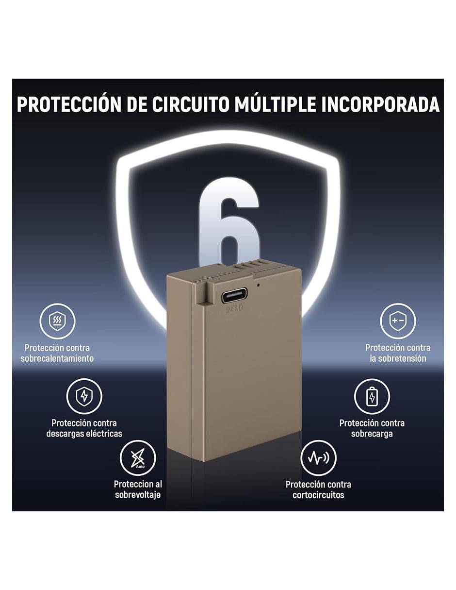 Batería recargable 1100 mAh e1-blc12 10