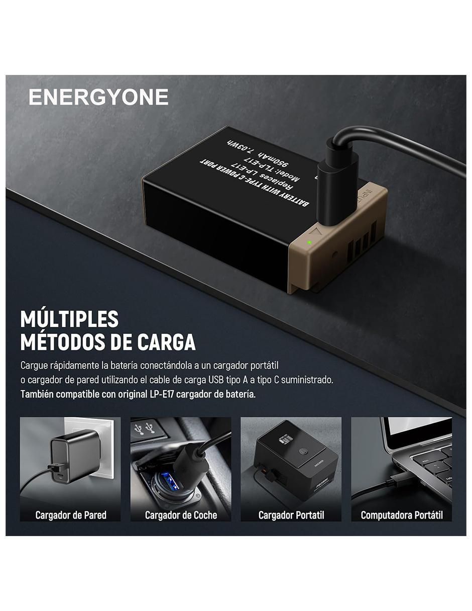 Batería recargable 700 mAh e1-lpe12 2