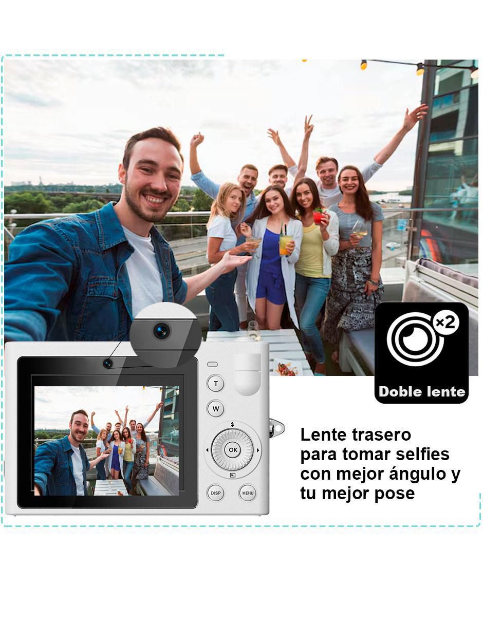 Cámara compacta básica modelo VD-F3L-B 64 megapíxeles 4