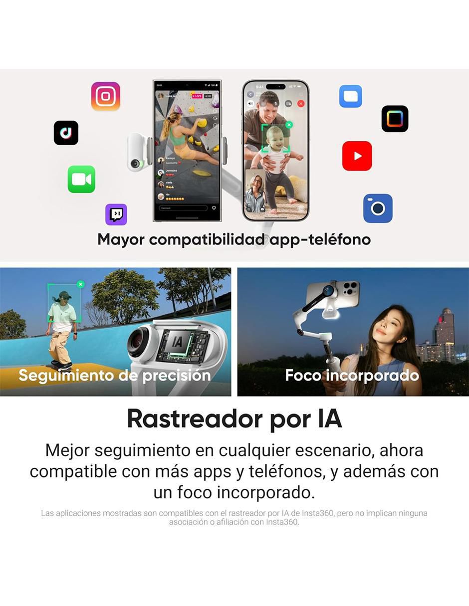 Estabilizador Smartphone modelo Flow 2 AI Tracker 2