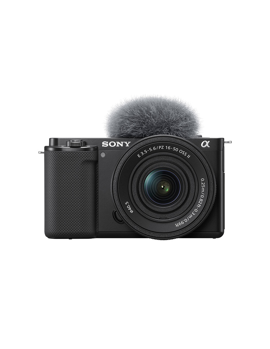 Kit de cámara sin espejo y accesorios modelo ZV-E10K con lente zoom f / 3.5