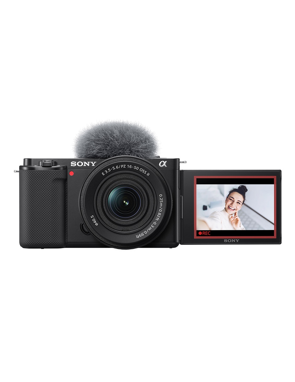Kit de cámara sin espejo y accesorios modelo ZV-E10K con lente zoom f / 3.5 5