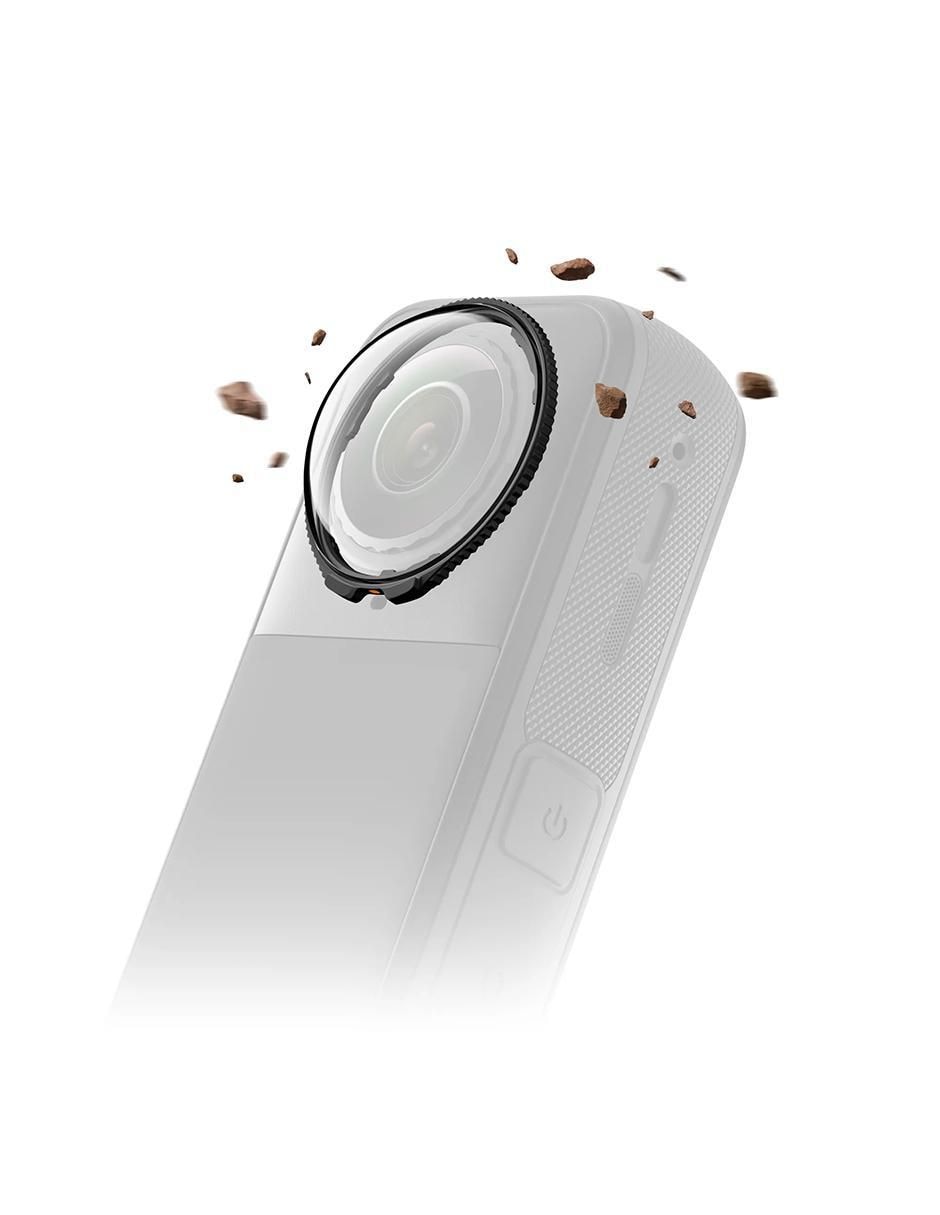 Tapa y protector lente  X5 Premium 2