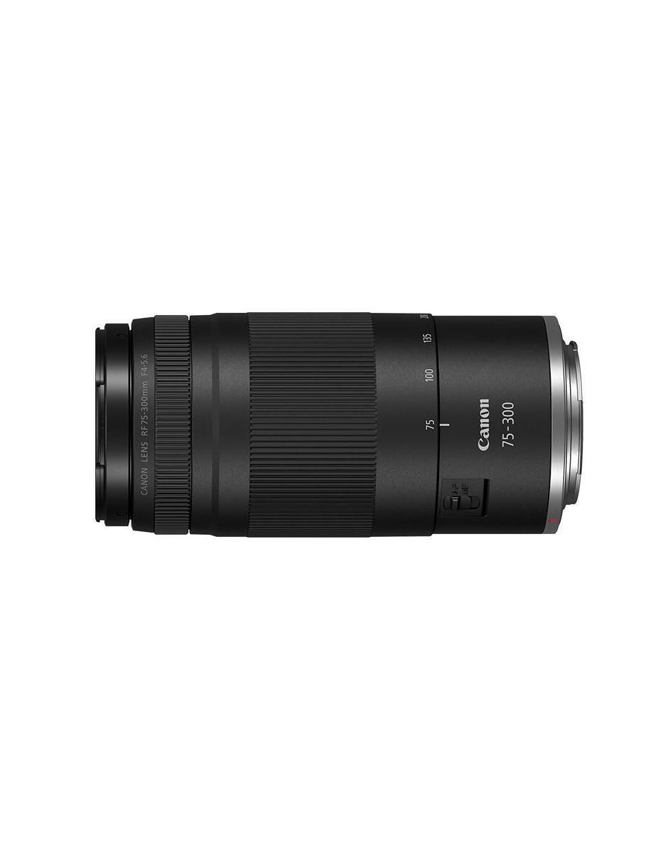 Lente zoom telefoto Modelo RF75-300mm mochila 58 mm f / 4 para Cámara Canon serie EOS R 2
