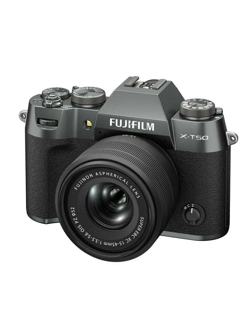 Kit cámara s/esp y acc modelo X-T50 + XC15-45mm con lente zoom f / 5.6 2