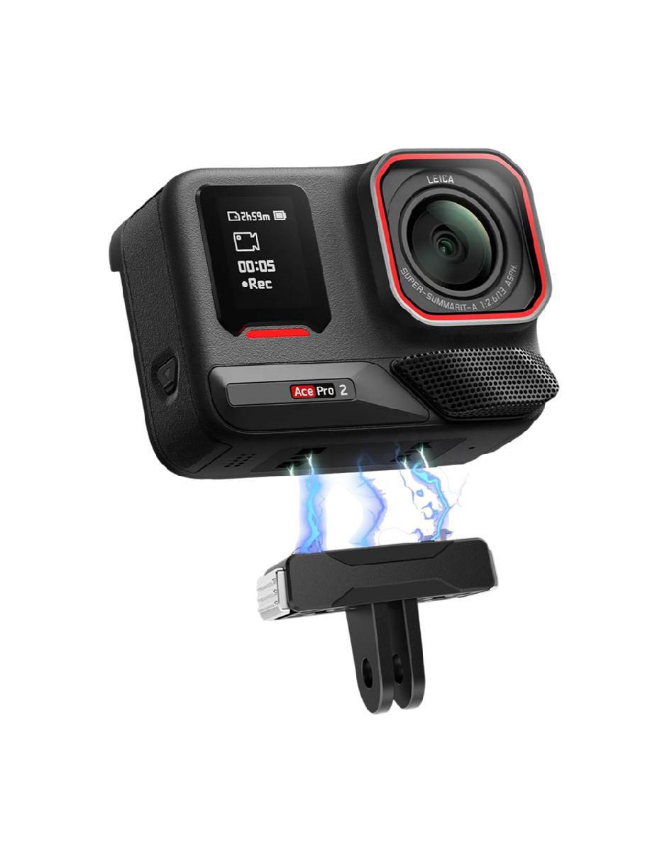 Adaptador y montura para cámara Insta360 Base Magnética Liberación Rápida 2