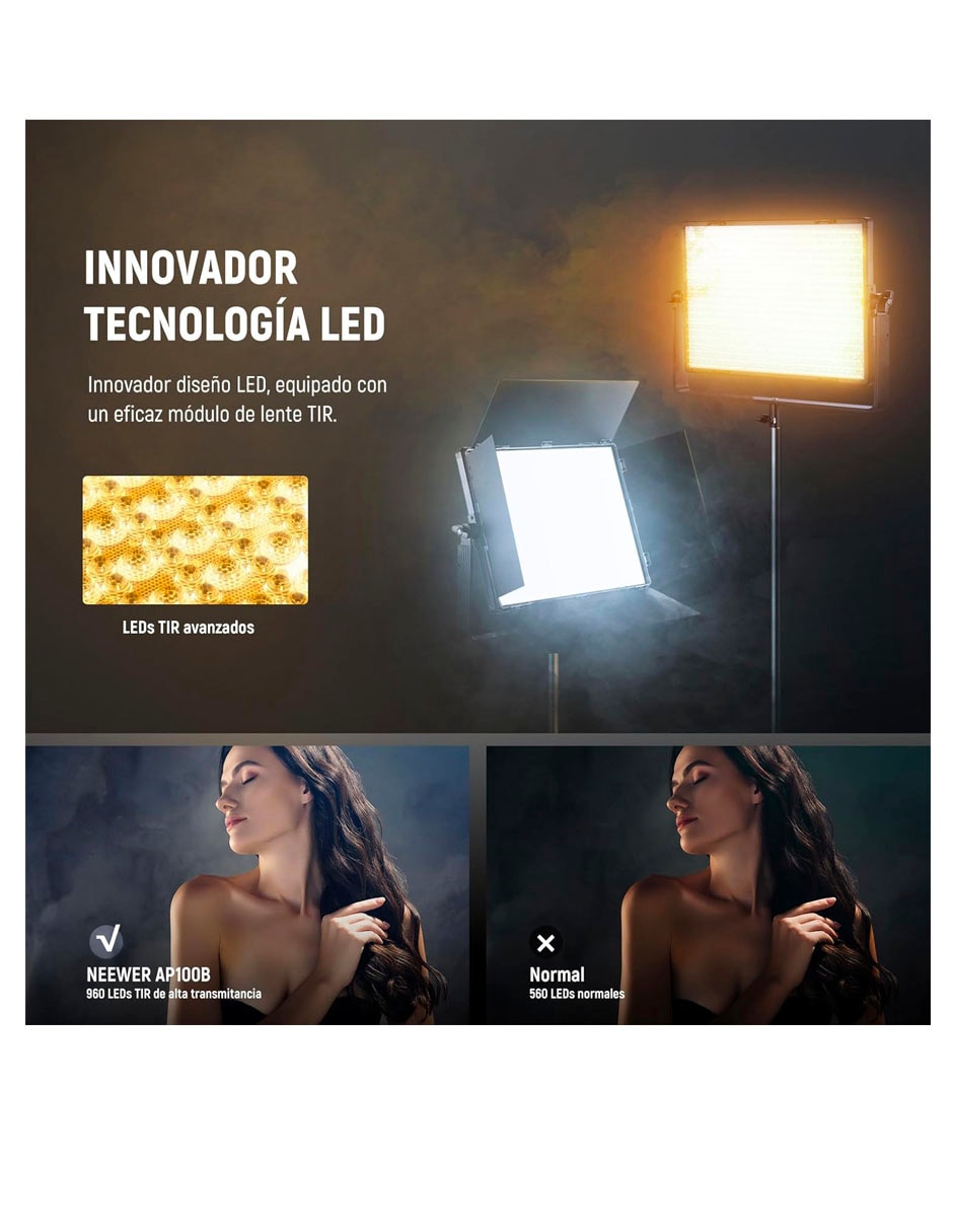 Reflector de luz para foto AP100B 6