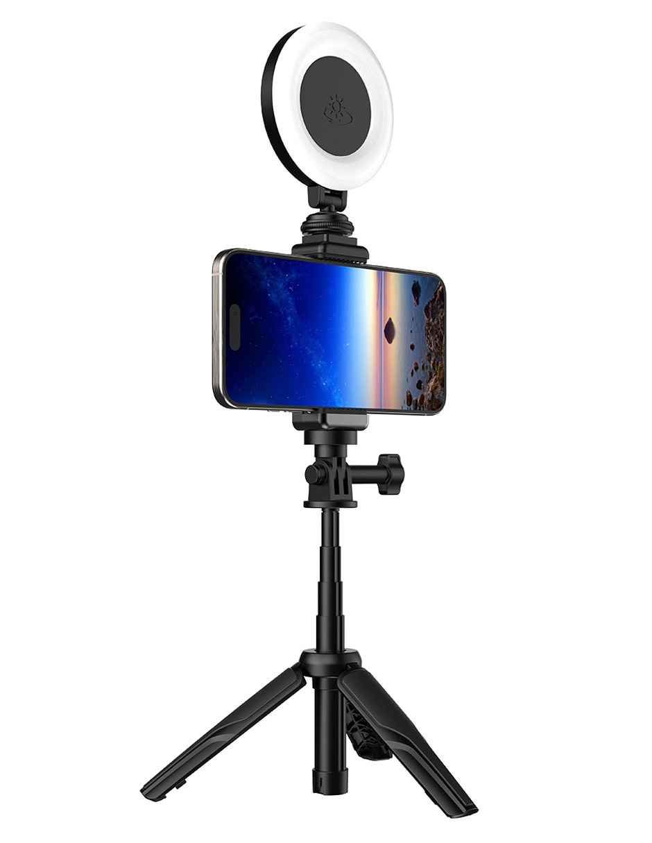 Aro de luz de plástico para celular 3