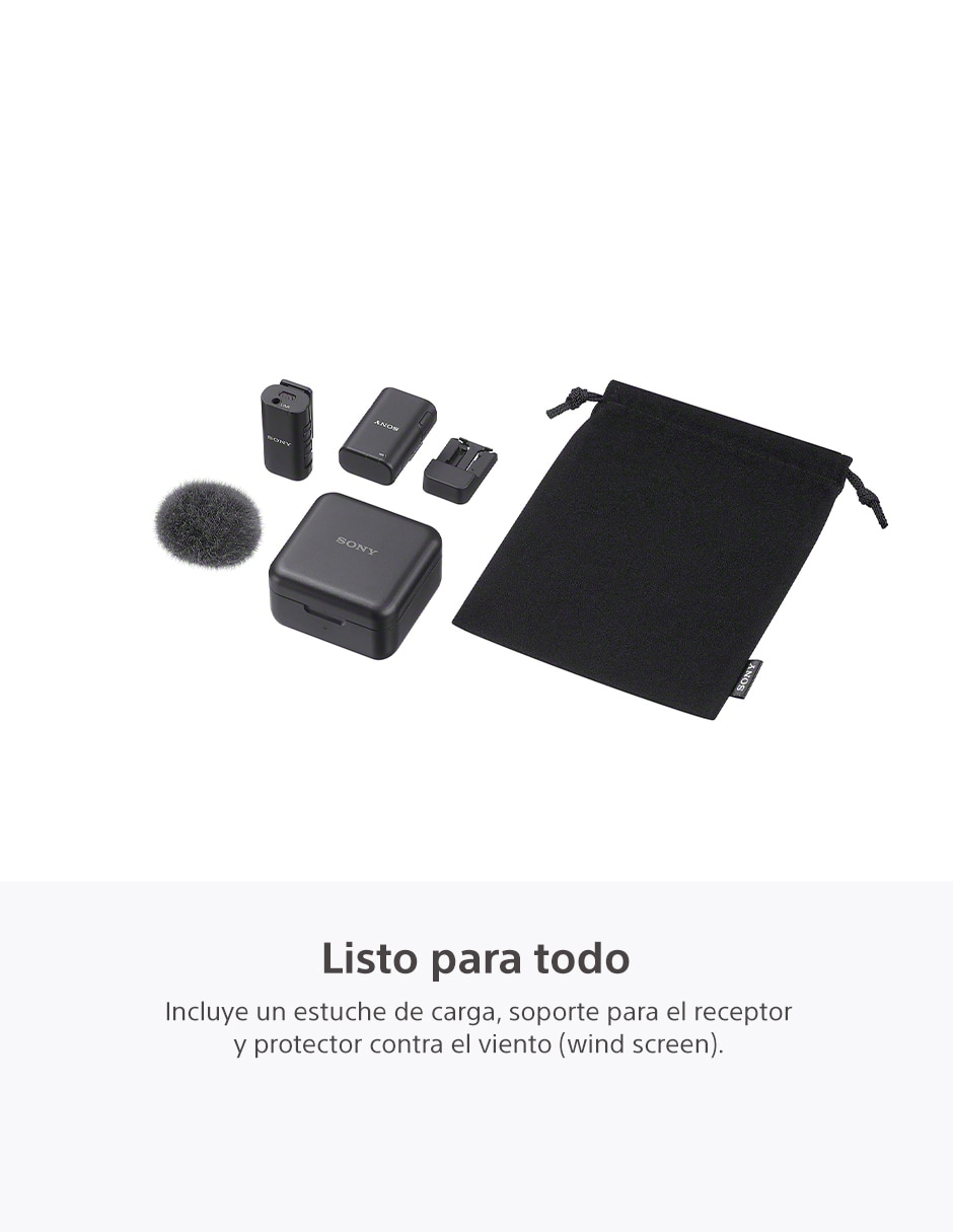 Micrófono de transmisión inalámbrica ECM-W3S 9