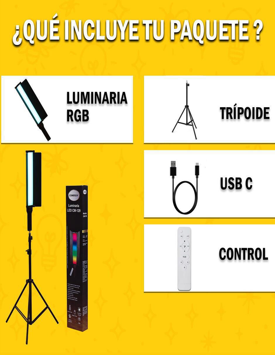 Lámpara para fotografía modelo Comerliv 2