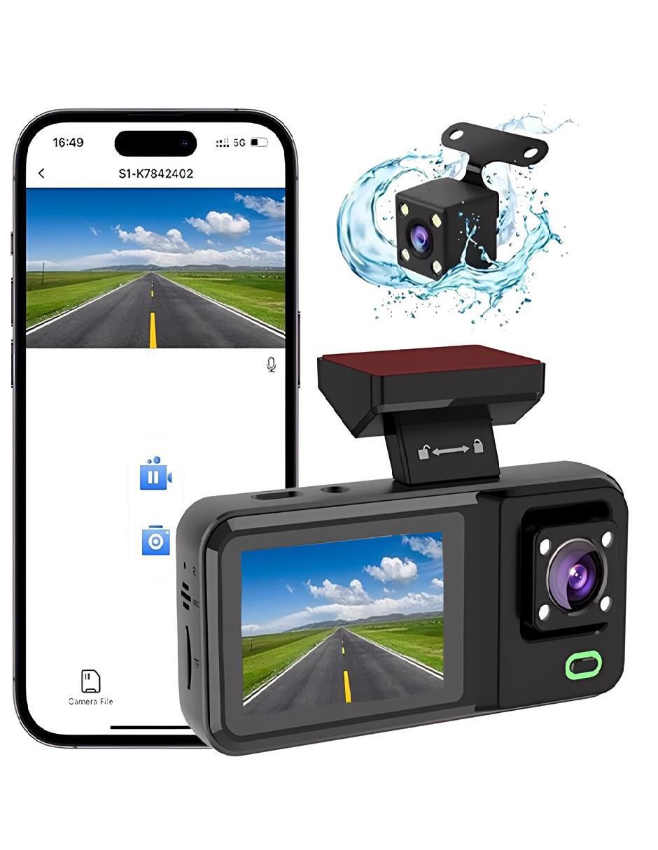 Videocámara dual lens cm-021 full hd 8