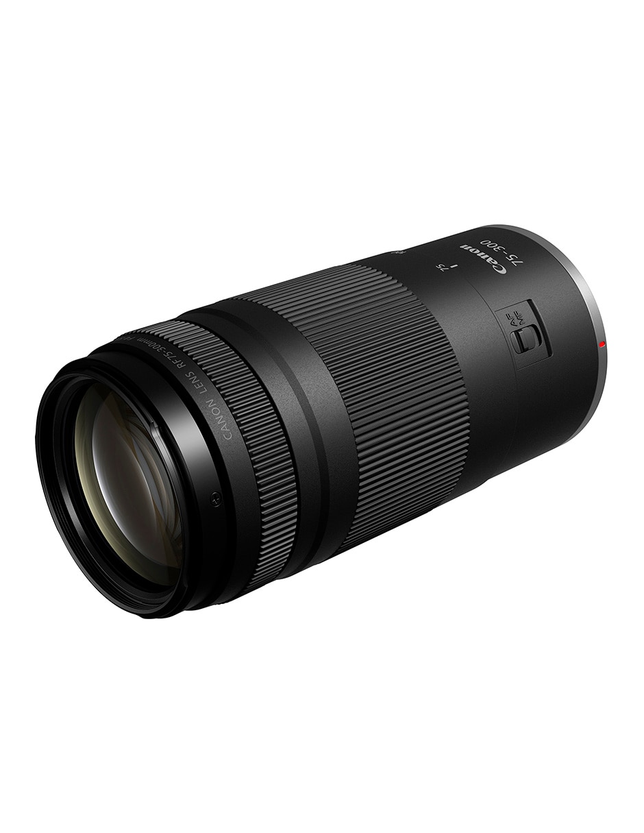 Lente zoom telefoto modelo RF75-300mm 58 mm f/4.5-6 para cámara Canon serie EOS R