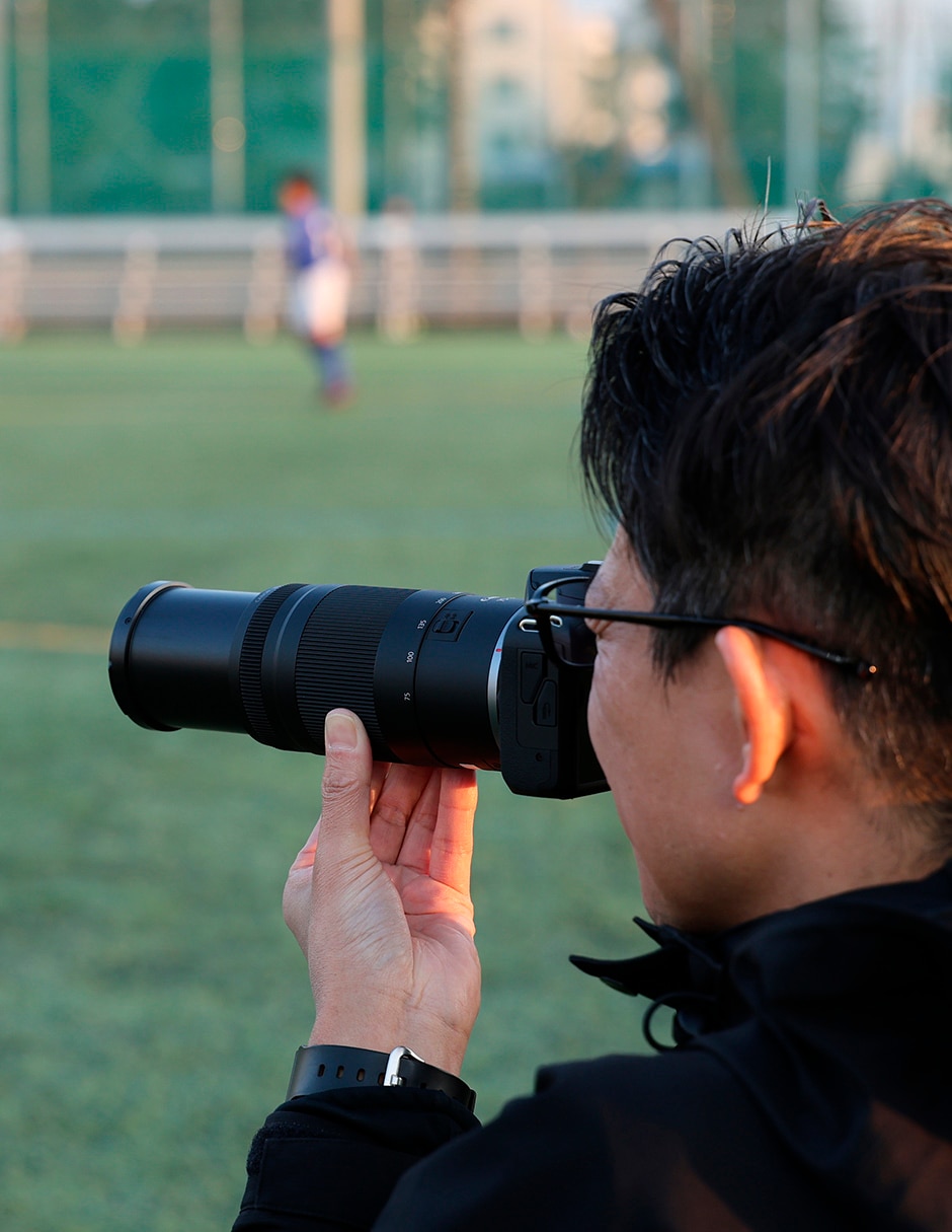 Lente zoom telefoto modelo RF75-300mm 58 mm f/4.5-6 para cámara Canon serie EOS R 4