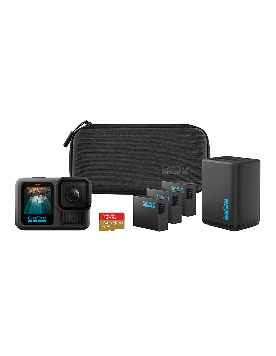 Cámara de acción HERO13 Black Extended Power Bundle CHDRB-134-RW 5K/UHD