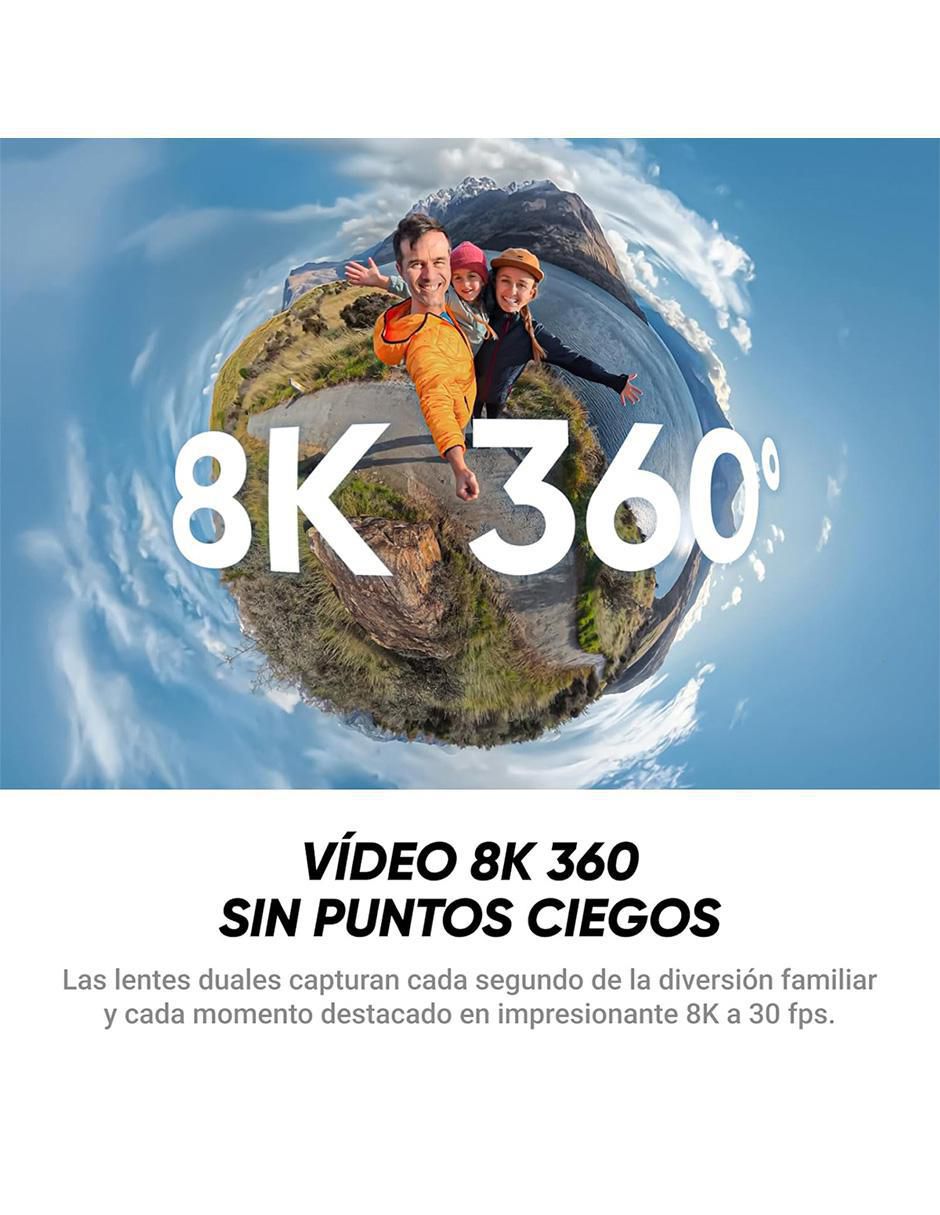 Cámara de acción X4 AIR STANDARD BUNDLE 8K 3