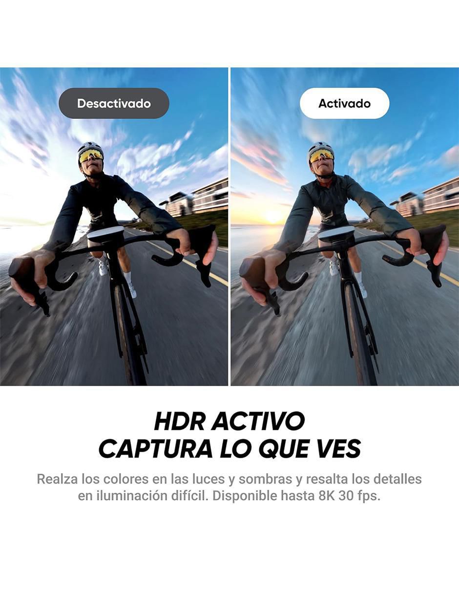 Cámara de acción X4 AIR STANDARD BUNDLE 8K 6