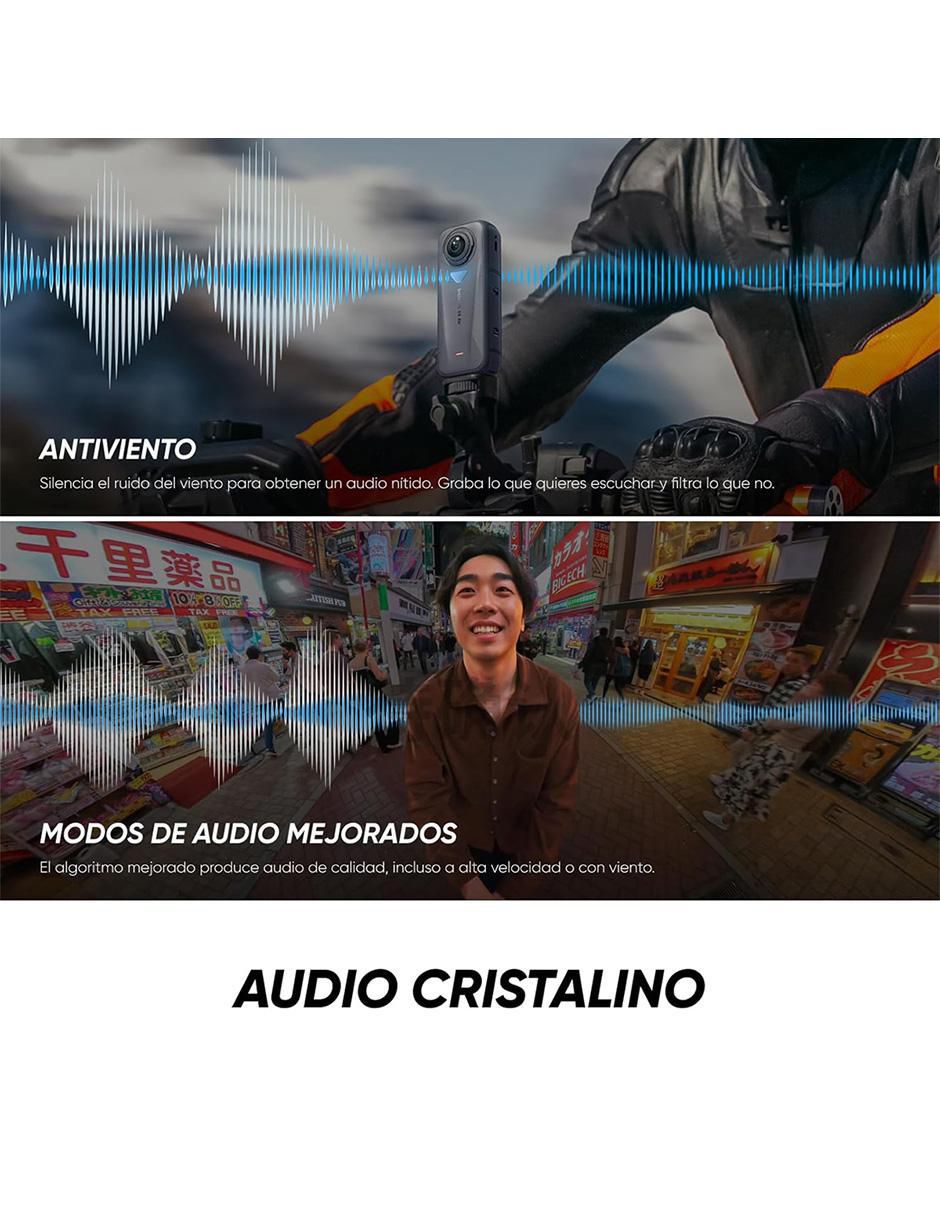 Cámara de acción X4 AIR STANDARD BUNDLE 8K 7