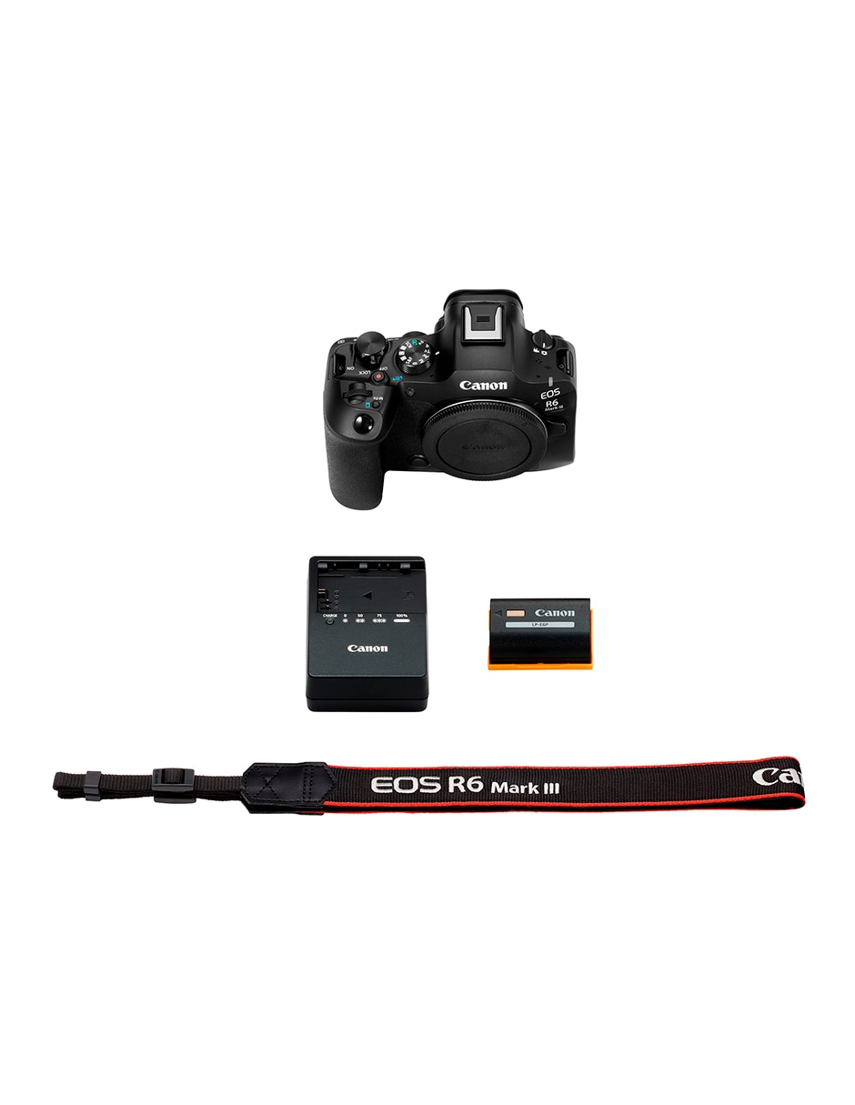 Cuerpo cámara sin espejo EOS R6MK III 12