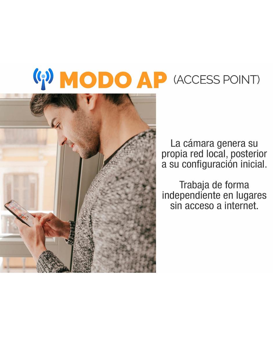 Cámara Foco WiFi Espía HD 960P IP Nube 360 Grados Video Seguridad 8